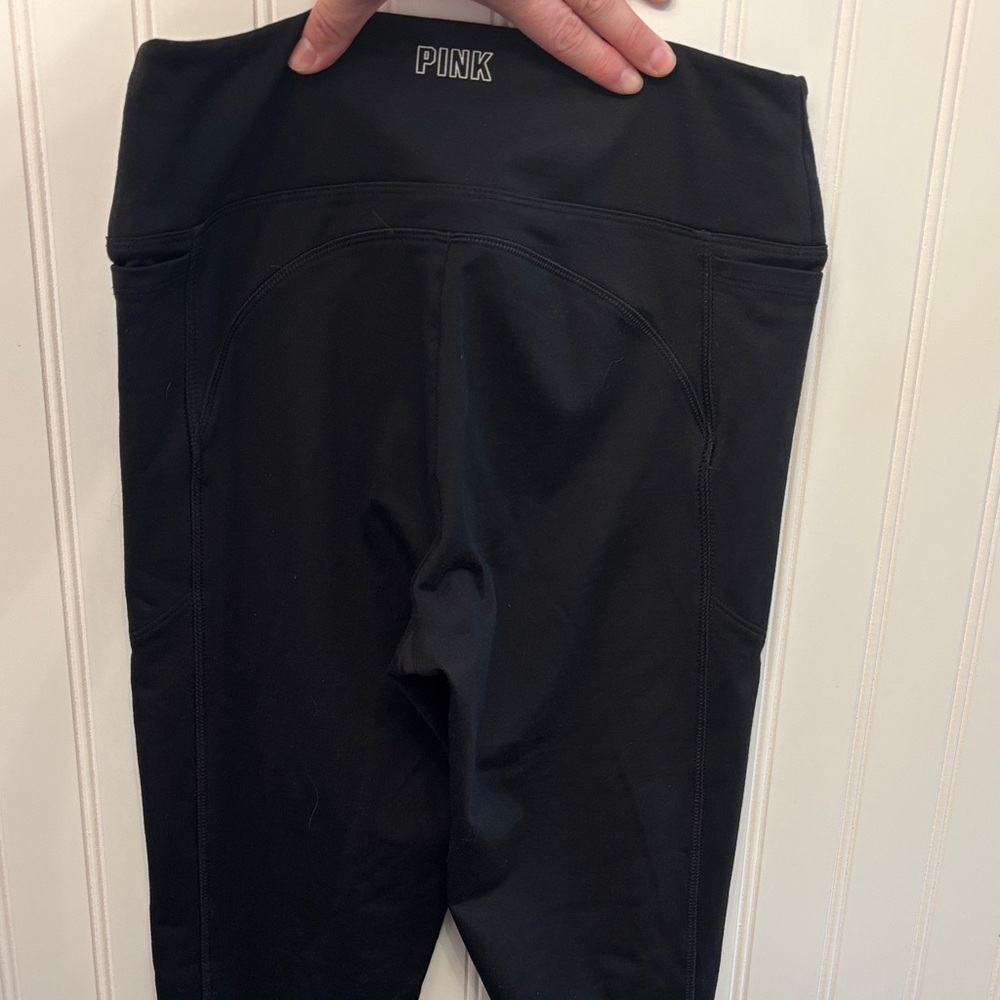 Black PINK active Leggings with side pockets